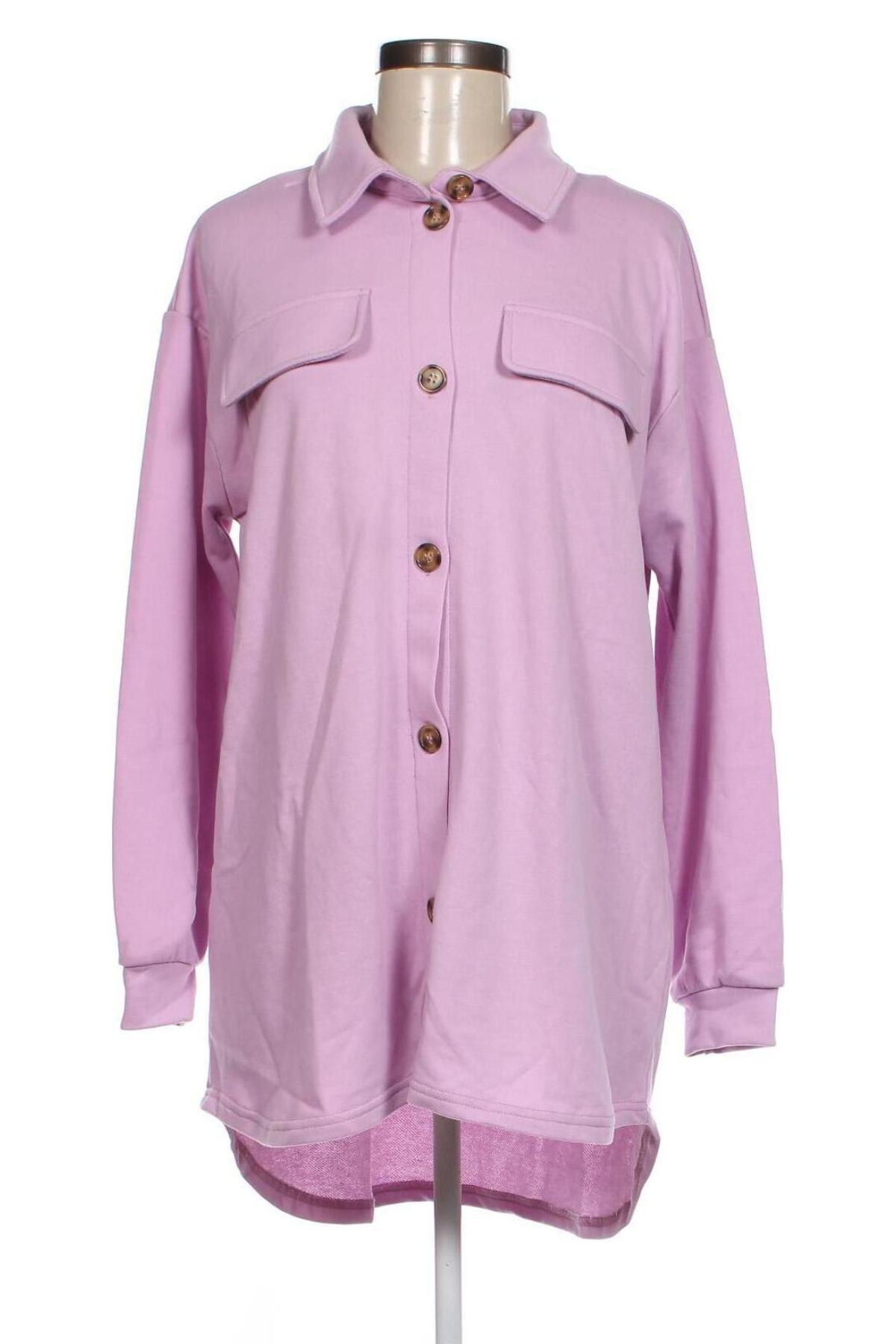 Γυναικείο μπουφάν Pieces, Μέγεθος M, Χρώμα Ρόζ , Τιμή 14,79 €