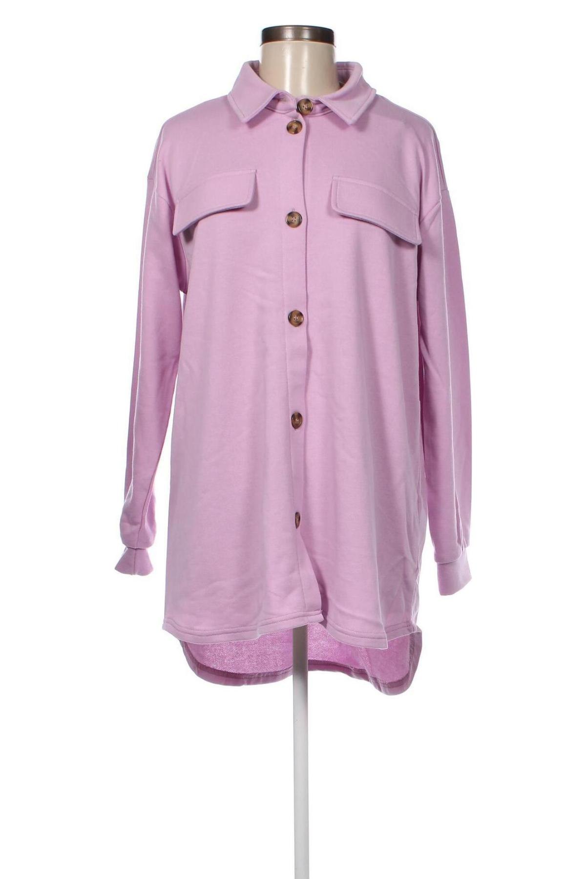 Γυναικείο μπουφάν Pieces, Μέγεθος M, Χρώμα Ρόζ , Τιμή 9,72 €