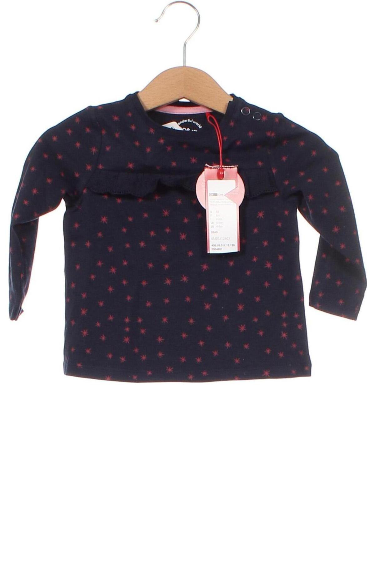 Παιδική μπλούζα S.Oliver, Μέγεθος 6-9m/ 68-74 εκ., Χρώμα Μπλέ, Τιμή 3,95 €