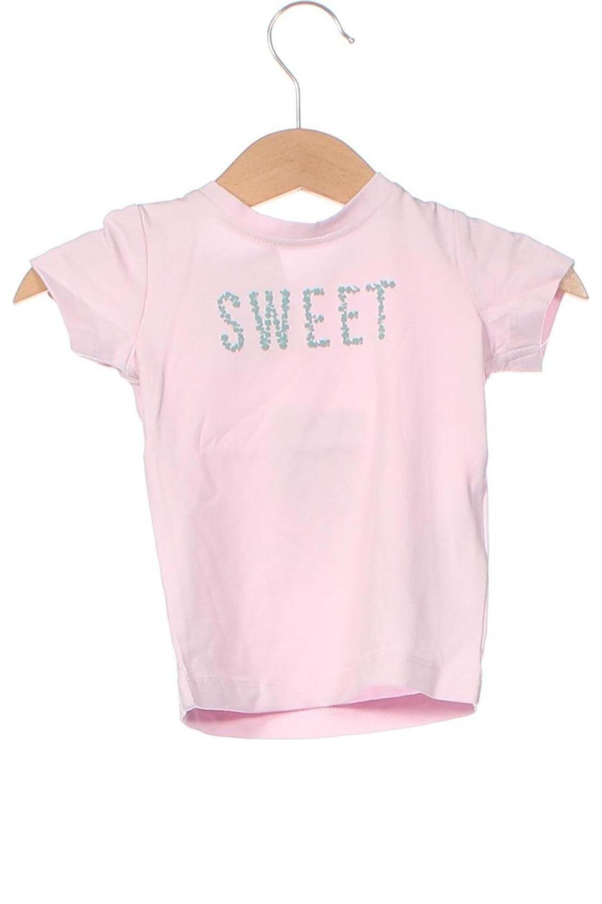 Dziecięcy T-shirt Name It, Rozmiar 6-9m/ 68-74 cm, Kolor Różowy, Cena 48,62 zł