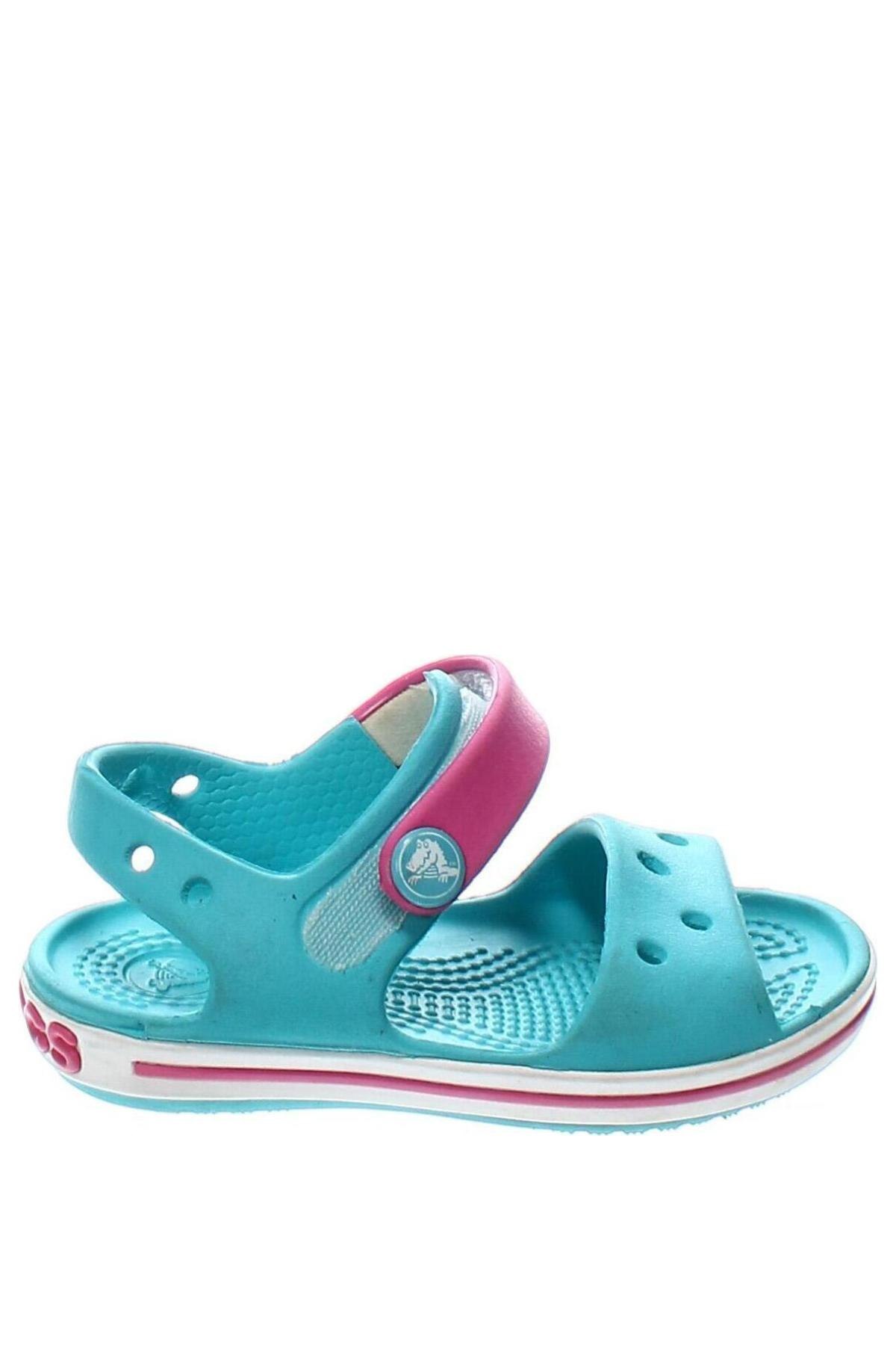 Kinder Sandalen Crocs, Größe 18, Farbe Blau, Preis 25,38 €