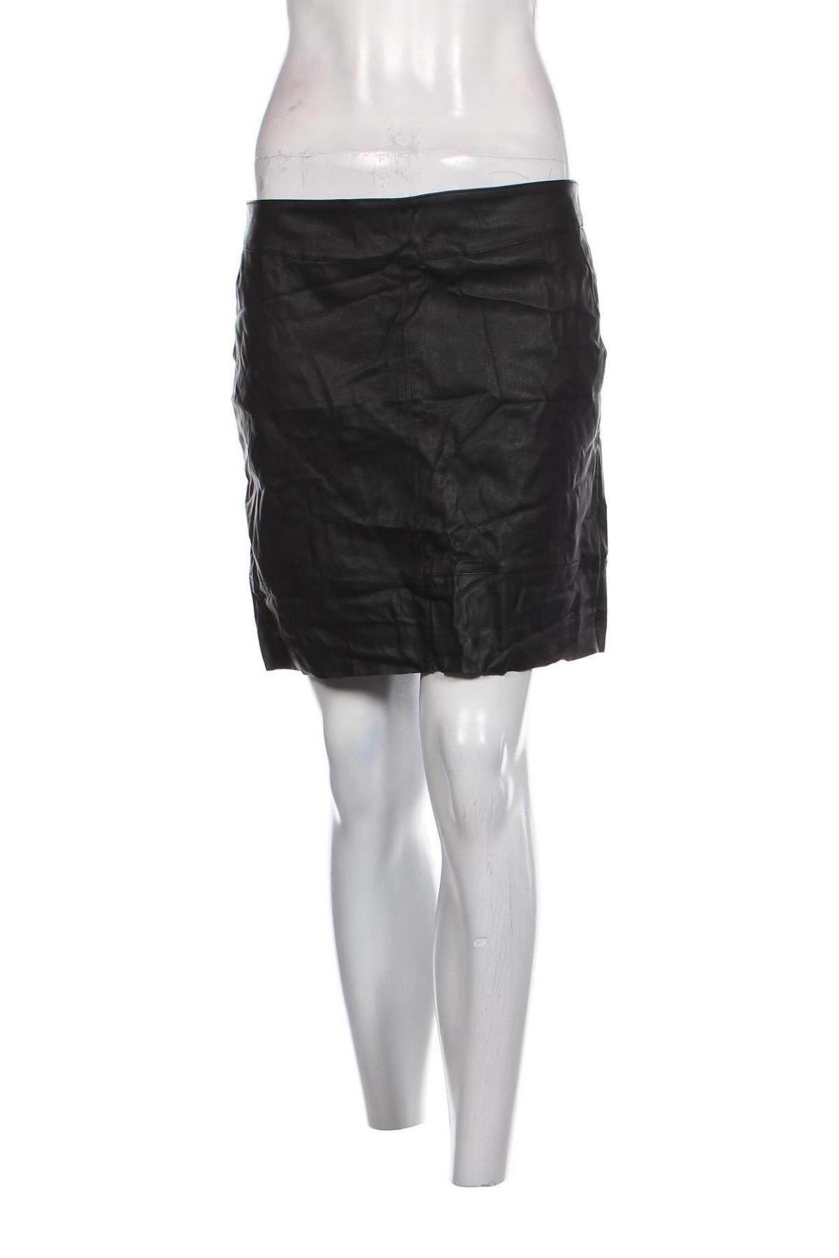Kožená sukňa , Veľkosť M, Farba Čierna, Cena  1,64 €