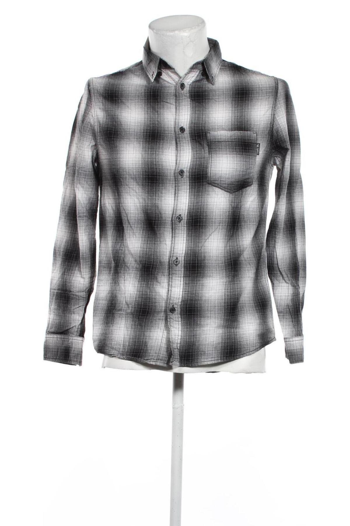 Herrenhemd H&M Divided, Größe S, Farbe Grau, Preis 20,18 €