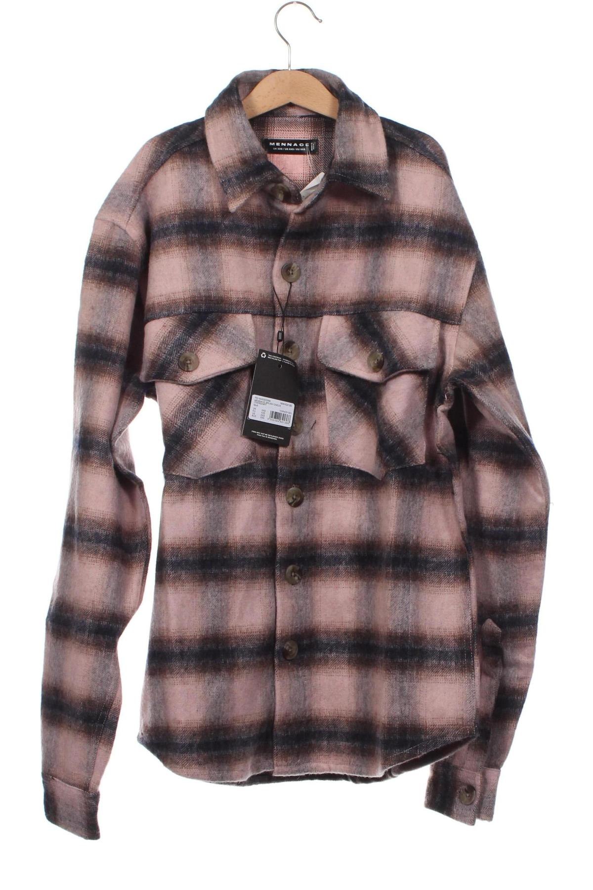 Ανδρικό πουκάμισο Mennace, Μέγεθος XXS, Χρώμα Πολύχρωμο, Τιμή 7,11 €