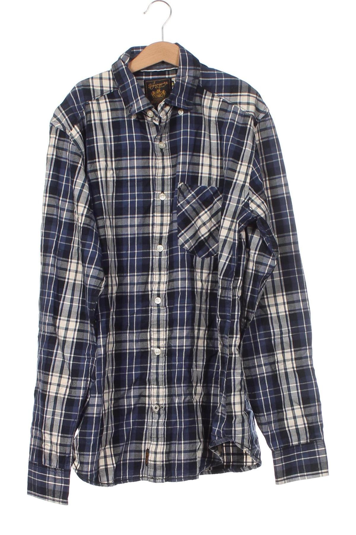 Ανδρικό πουκάμισο Springfield, Μέγεθος S, Χρώμα Πολύχρωμο, Τιμή 1,93 €
