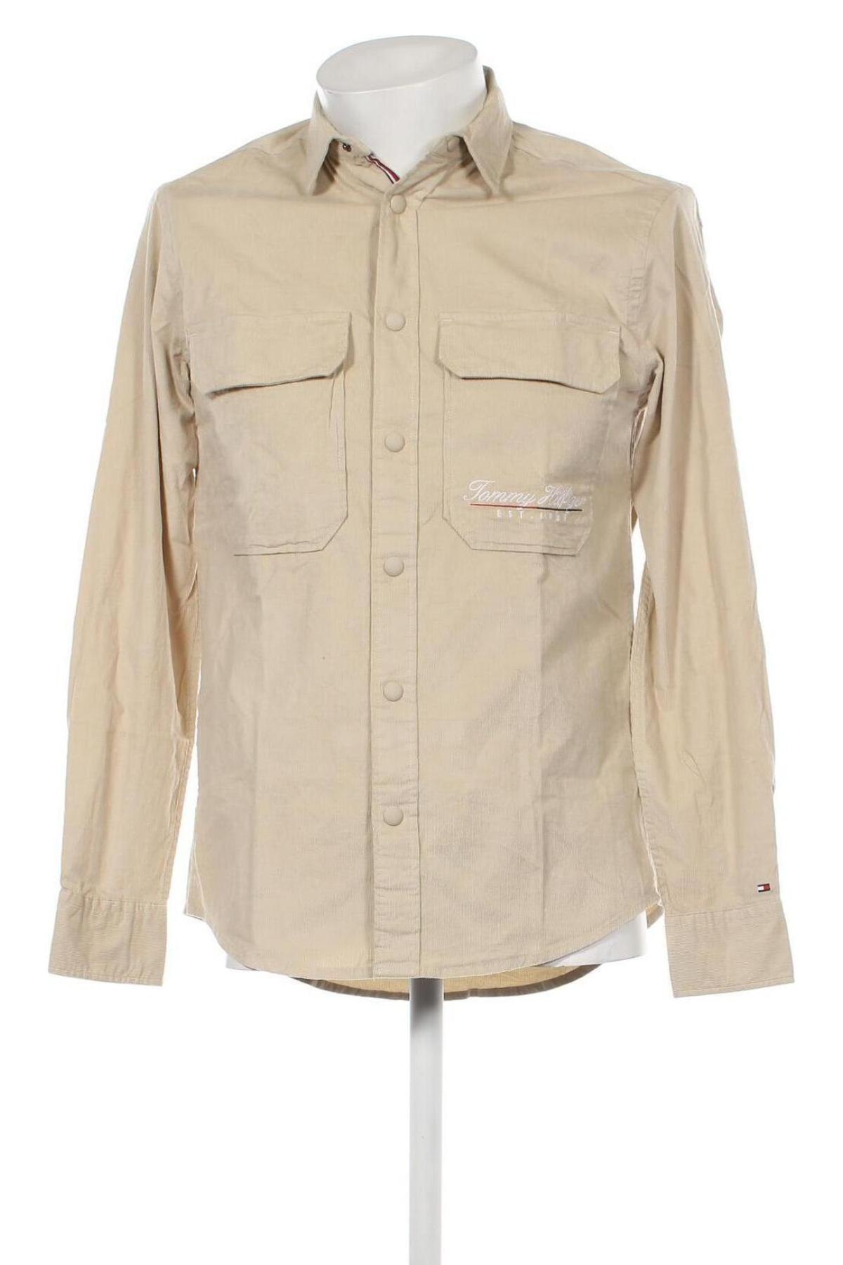 Pánská košile  Tommy Hilfiger, Velikost XS, Barva Béžová, Cena  565,00 Kč