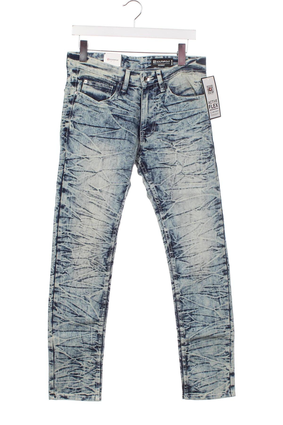 Pánske džínsy  South Pole, Veľkosť S, Farba Modrá, Cena  12,80 €