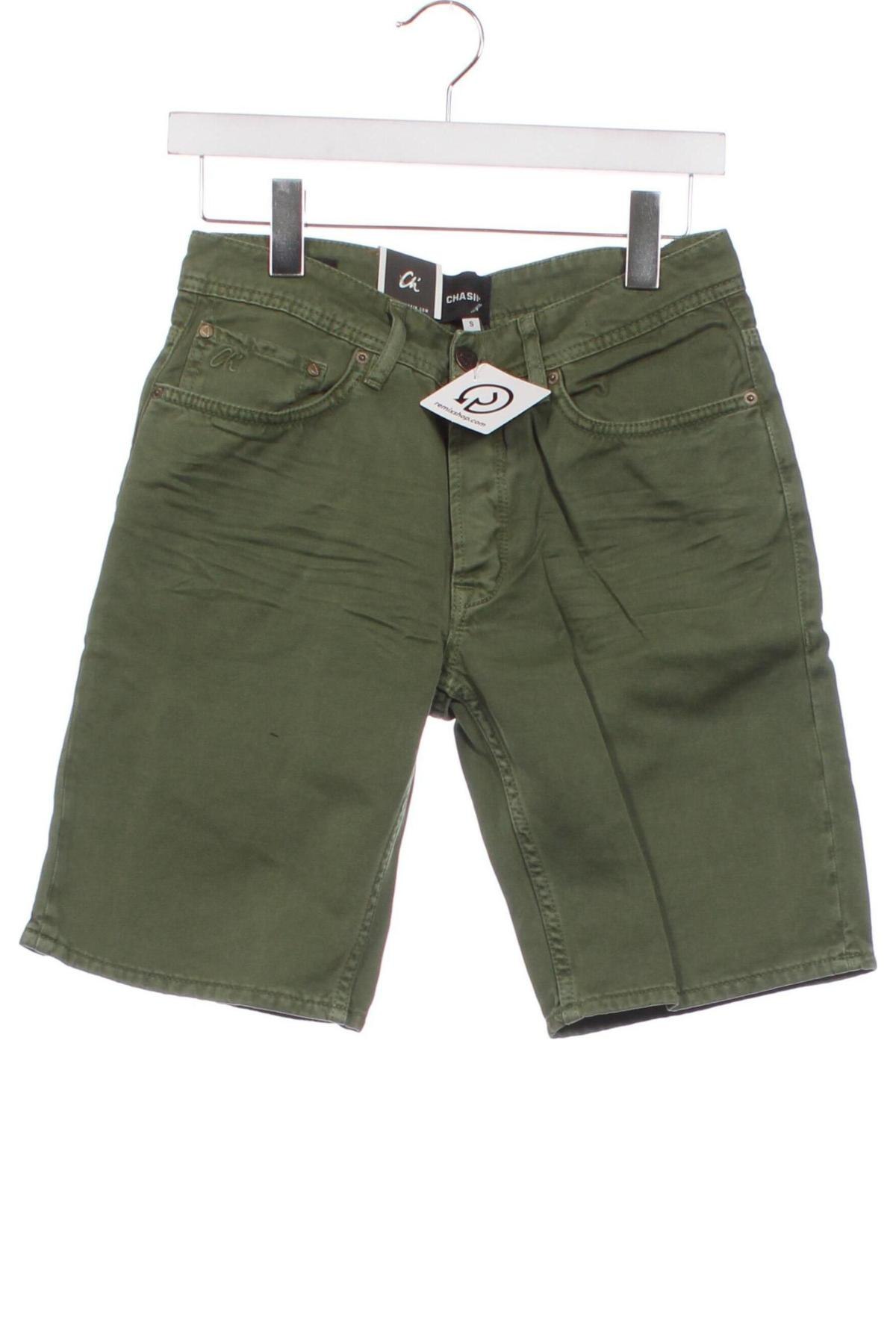 Мъжки къс панталон Chasin', Размер S, Цвят Зелен, Цена 13,05 лв.