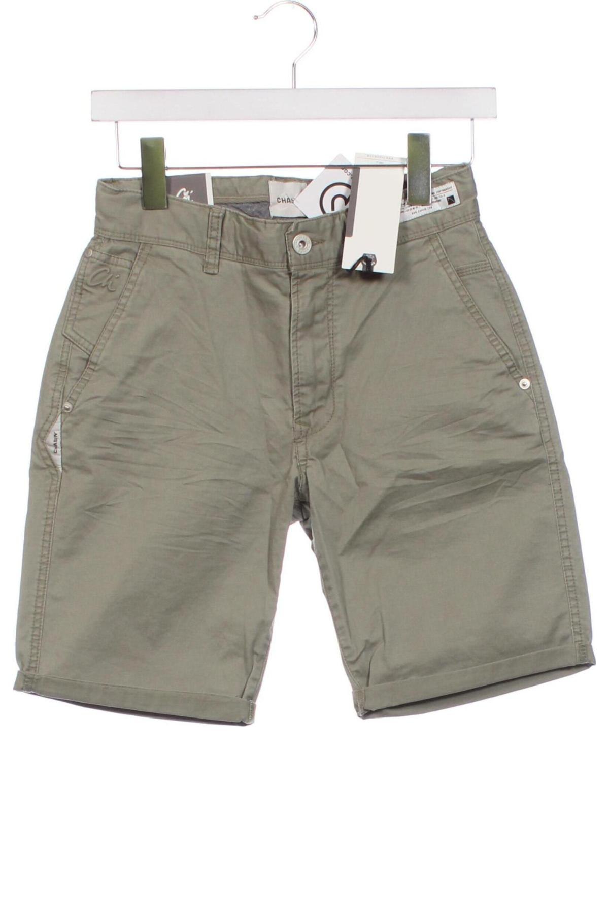 Pantaloni scurți de bărbați Chasin', Mărime XS, Culoare Verde, Preț 31,48 Lei