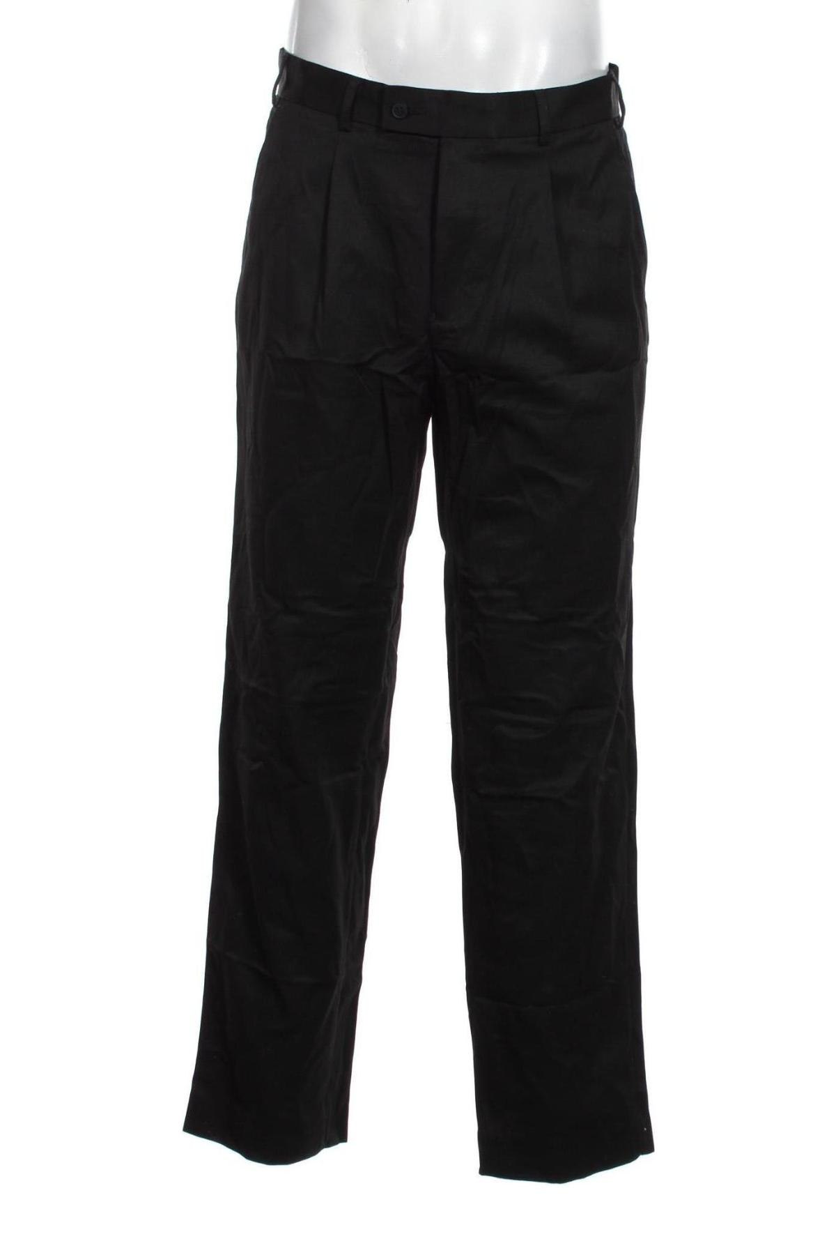 Pantaloni de bărbați Brook Taverner, Mărime M, Culoare Negru, Preț 15,26 Lei