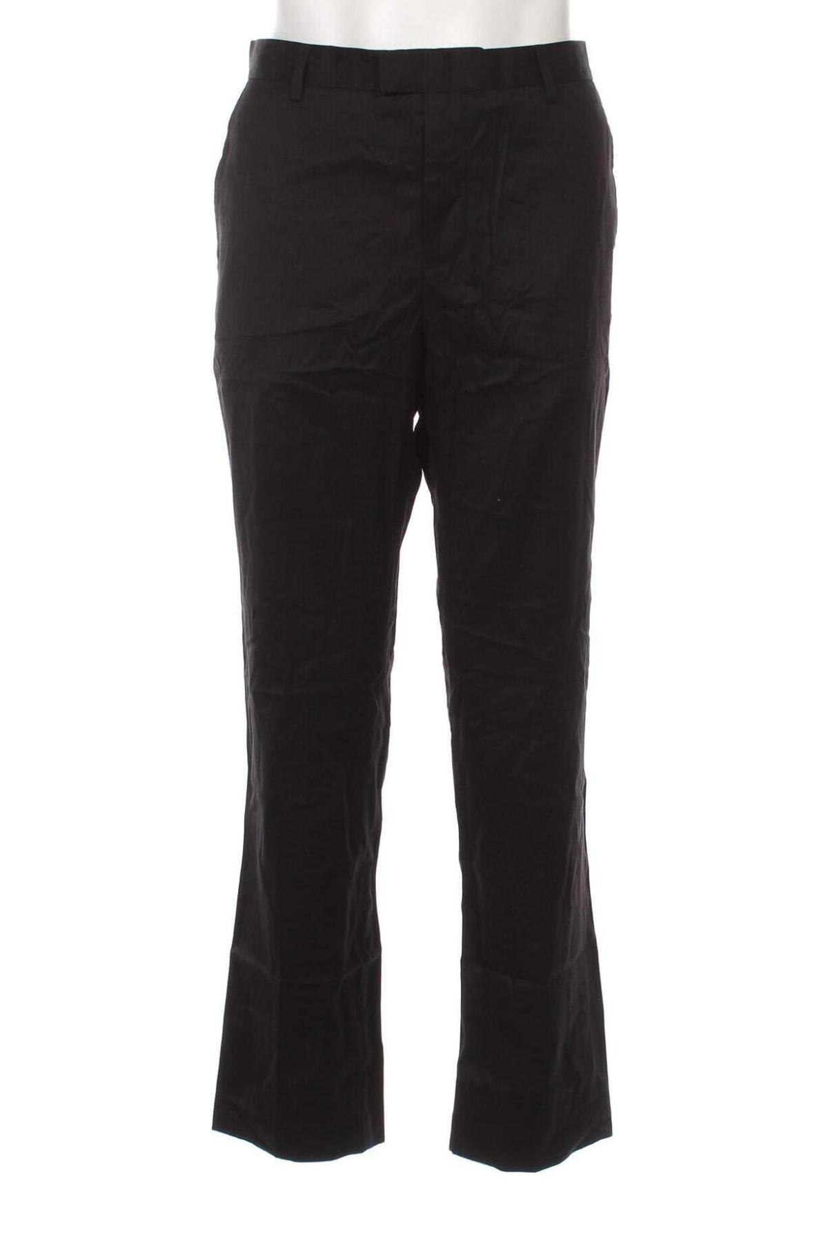 Ανδρικό παντελόνι Burton of London, Μέγεθος L, Χρώμα Μαύρο, Τιμή 2,33 €