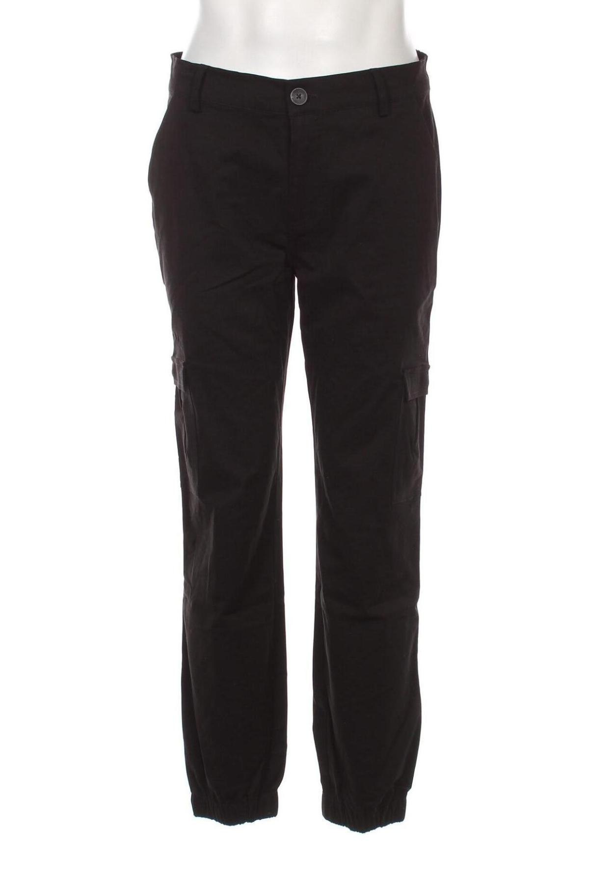 Мъжки панталон Dan Fox X About You, Размер M, Цвят Черен, Цена 14,79 лв.