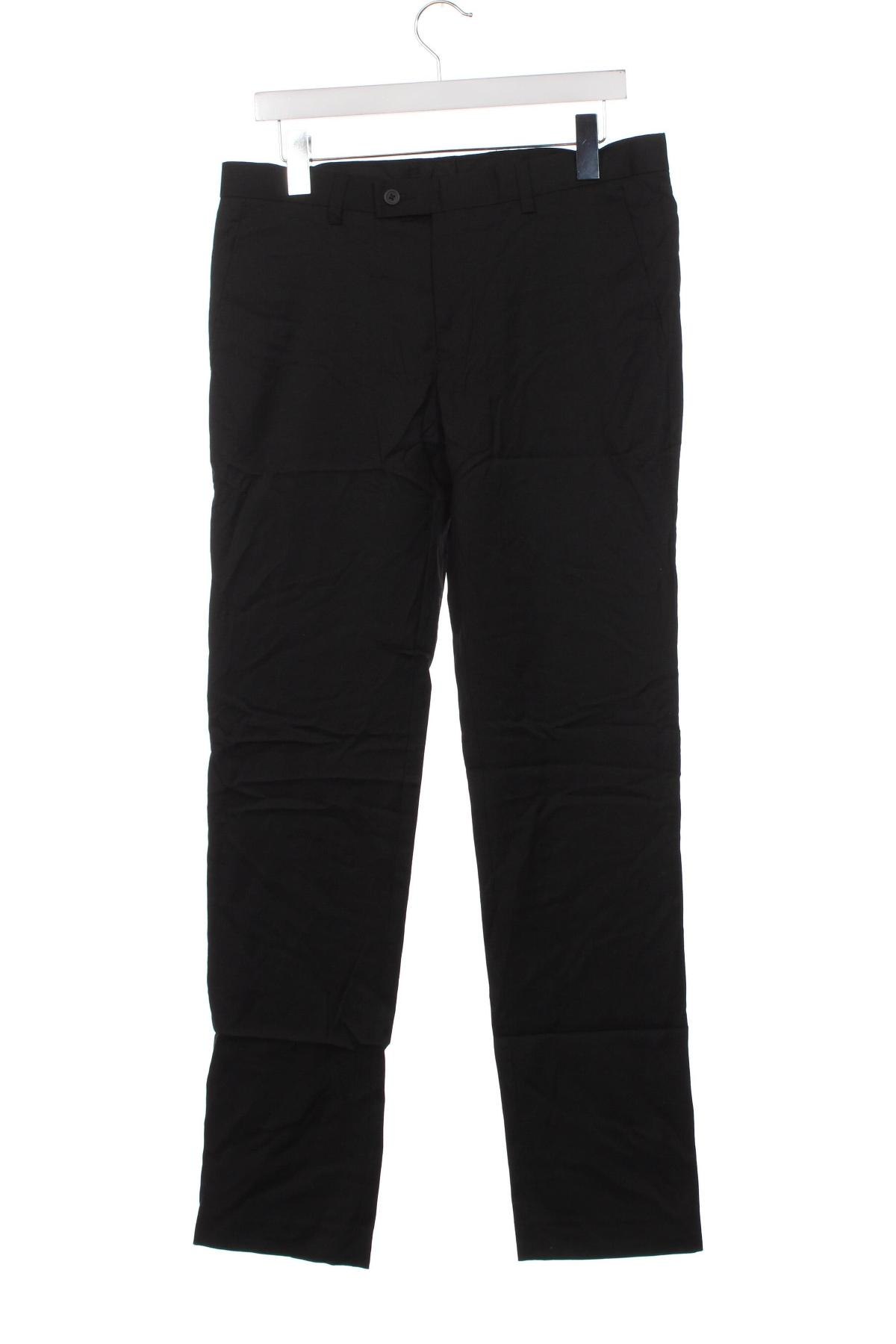 Ανδρικό παντελόνι Dressmann, Μέγεθος S, Χρώμα Μαύρο, Τιμή 3,23 €