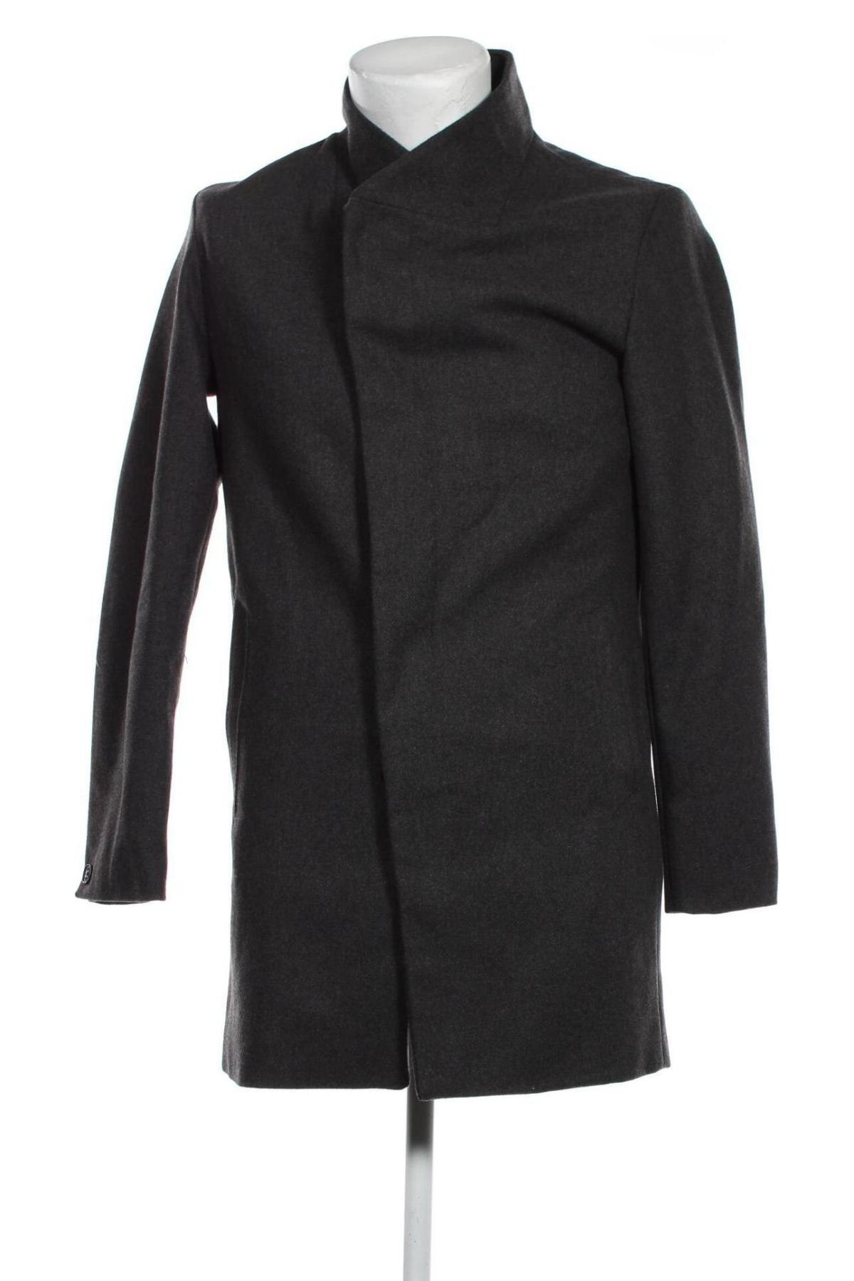 Мъжко палто Jack & Jones, Размер XS, Цвят Сив, Цена 65,60 лв.