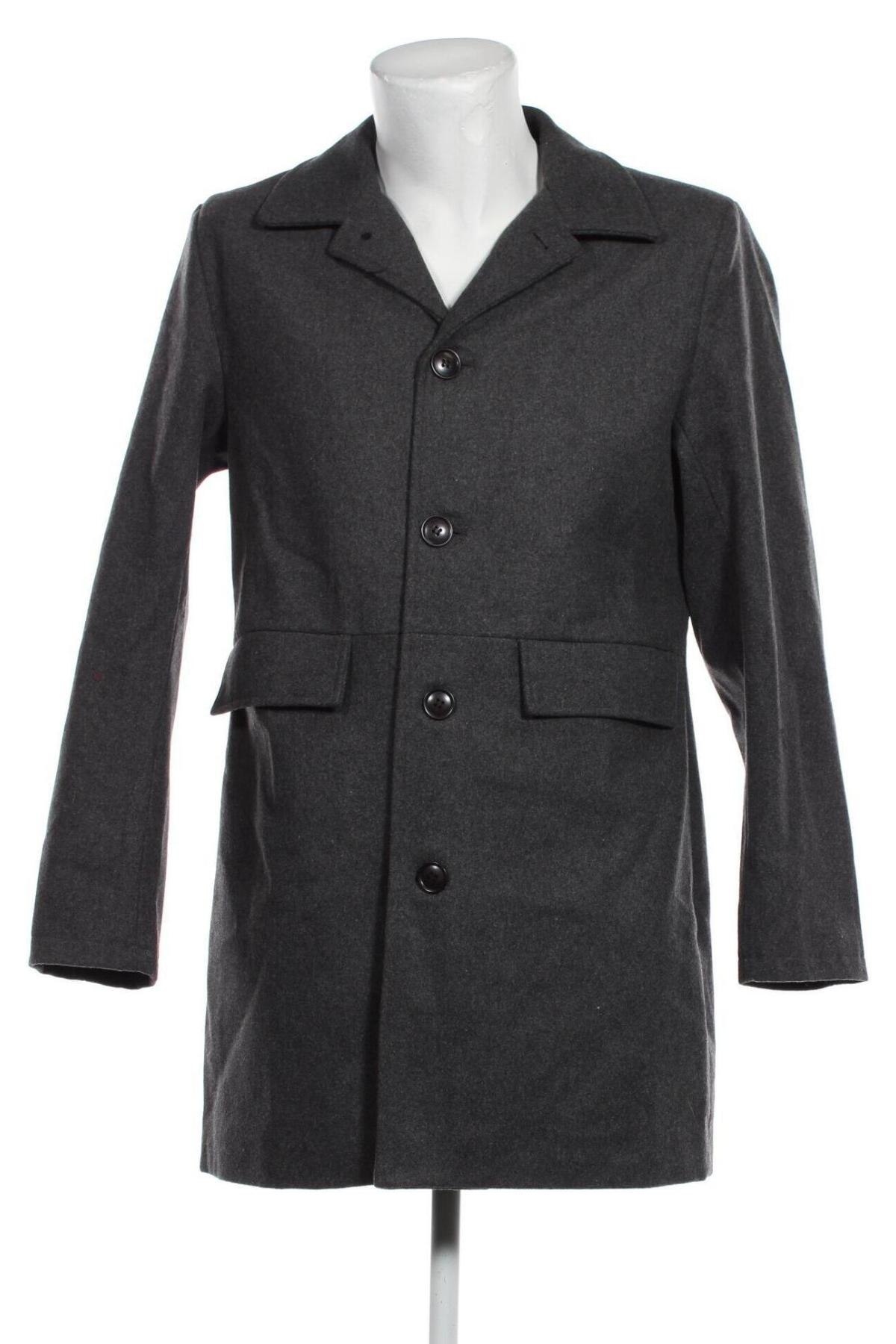 Мъжко палто Nominal, Размер M, Цвят Сив, Цена 62,70 лв.