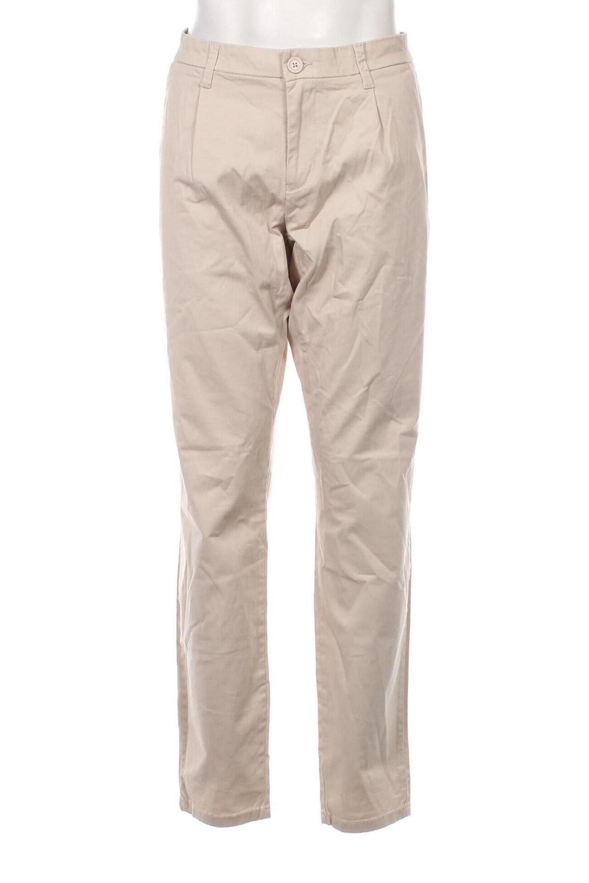 Pantaloni de bărbați Only & Sons, Mărime L, Culoare Ecru, Preț 151,32 Lei
