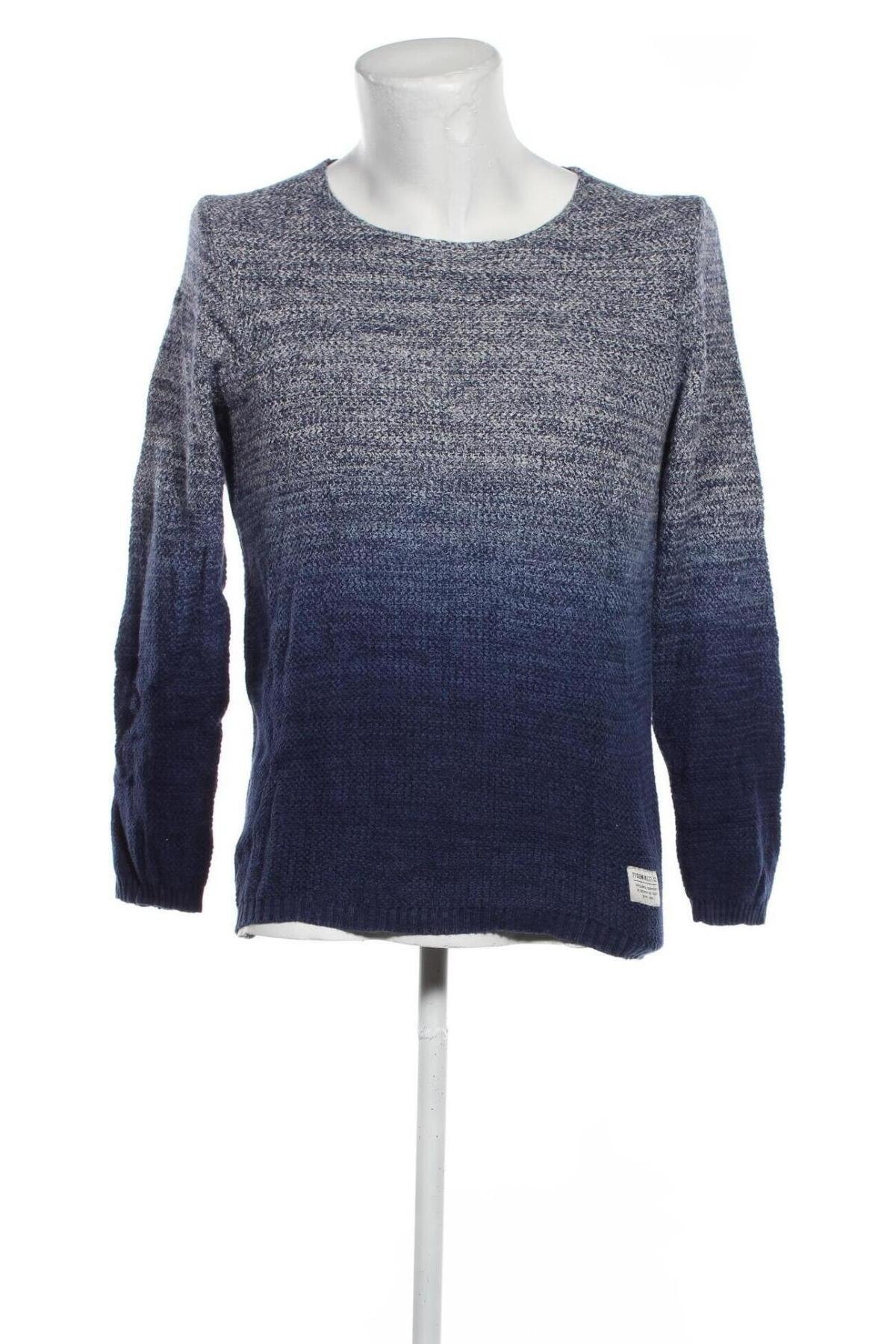 Ανδρικό πουλόβερ Tom Tailor, Μέγεθος S, Χρώμα Μπλέ, Τιμή 4,46 €