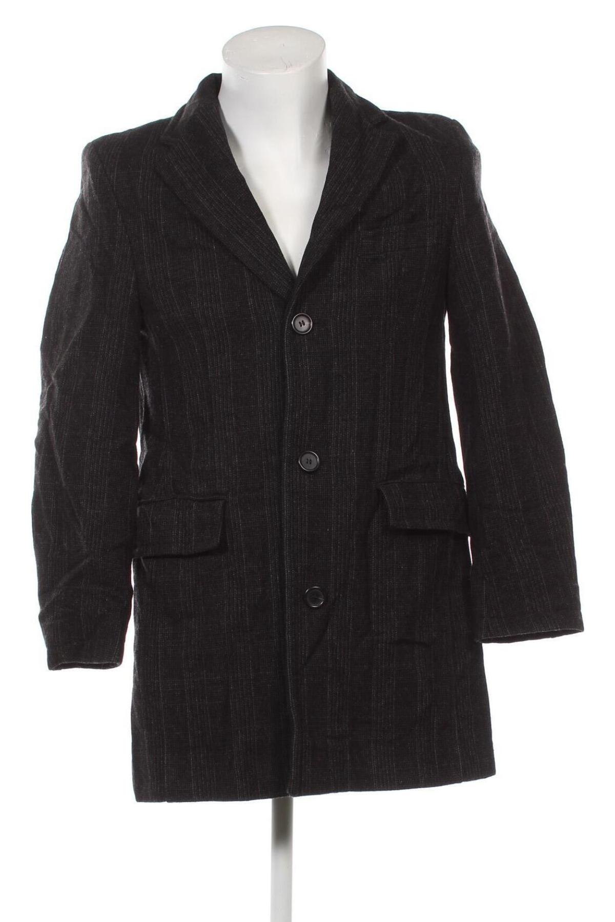 Мъжко палто, Размер M, Цвят Сив, Цена 64,00 лв.