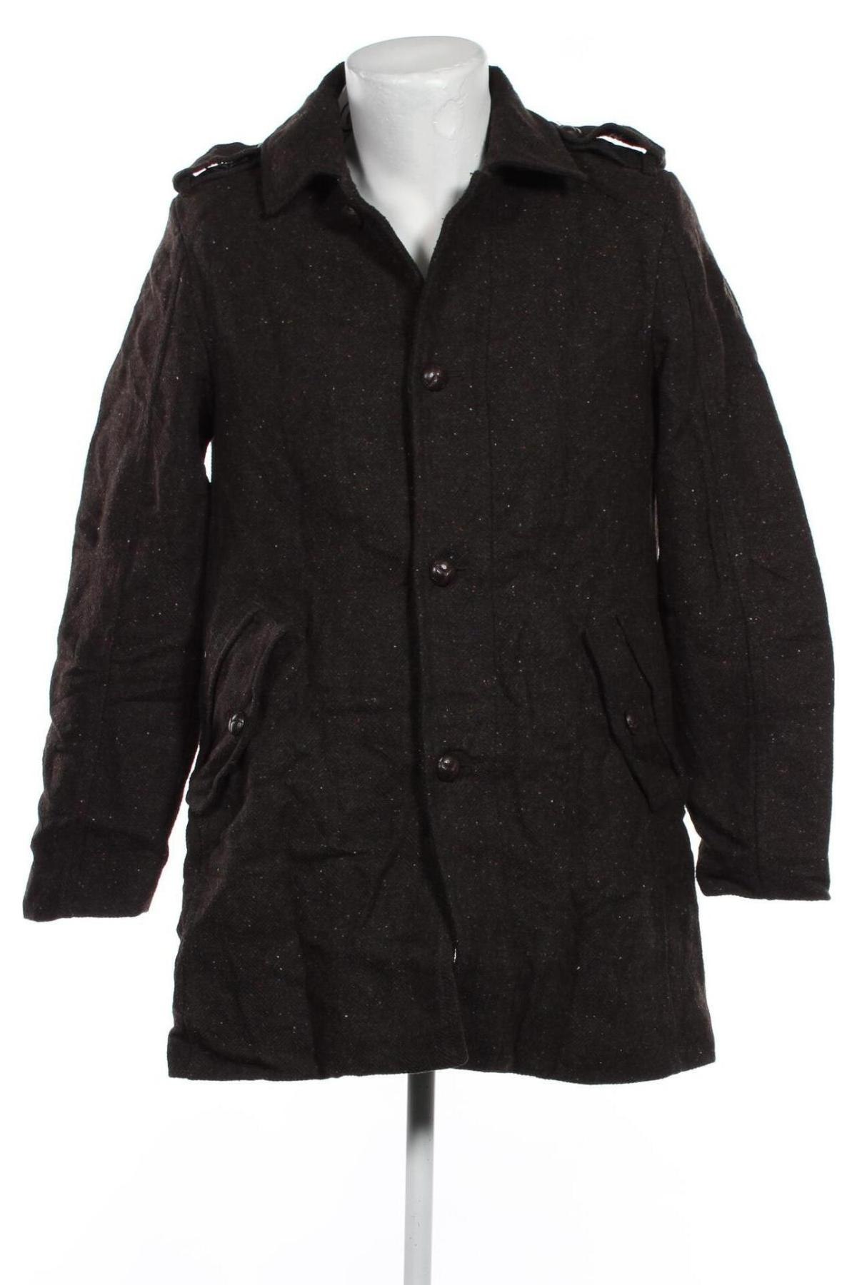 Мъжко палто Esprit, Размер M, Цвят Кафяв, Цена 14,84 лв.
