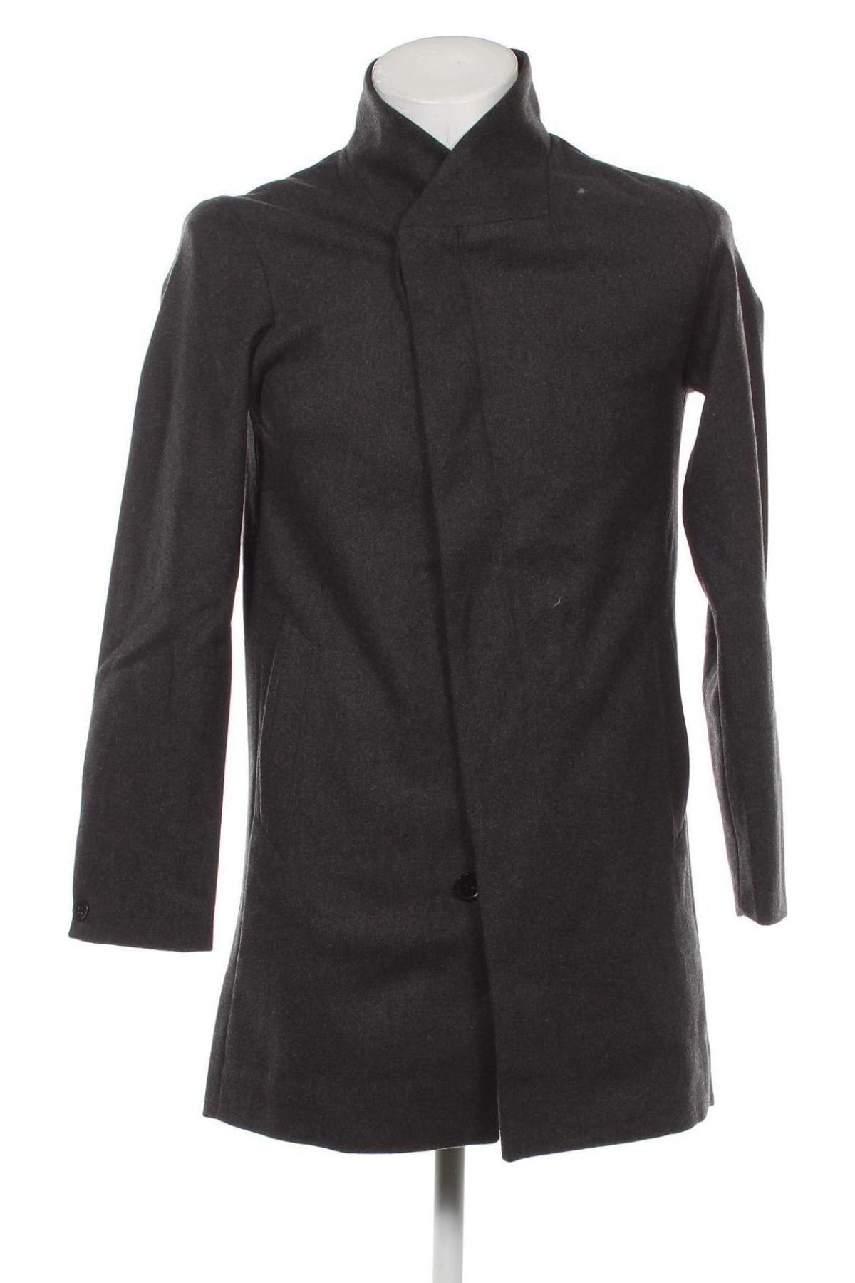 Мъжко палто Jack & Jones, Размер XS, Цвят Сив, Цена 57,40 лв.