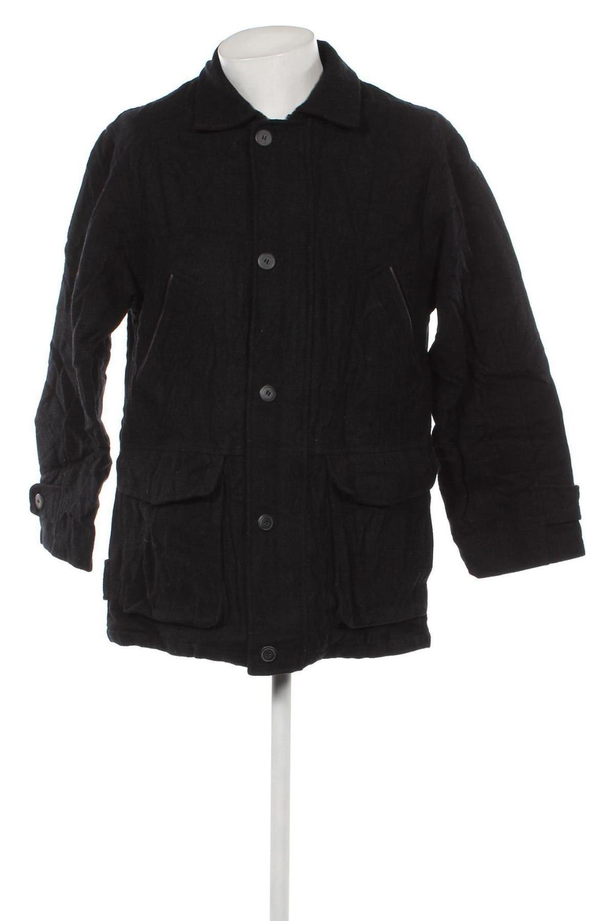 Ανδρικά παλτό KappAhl, Μέγεθος S, Χρώμα Μαύρο, Τιμή 8,03 €