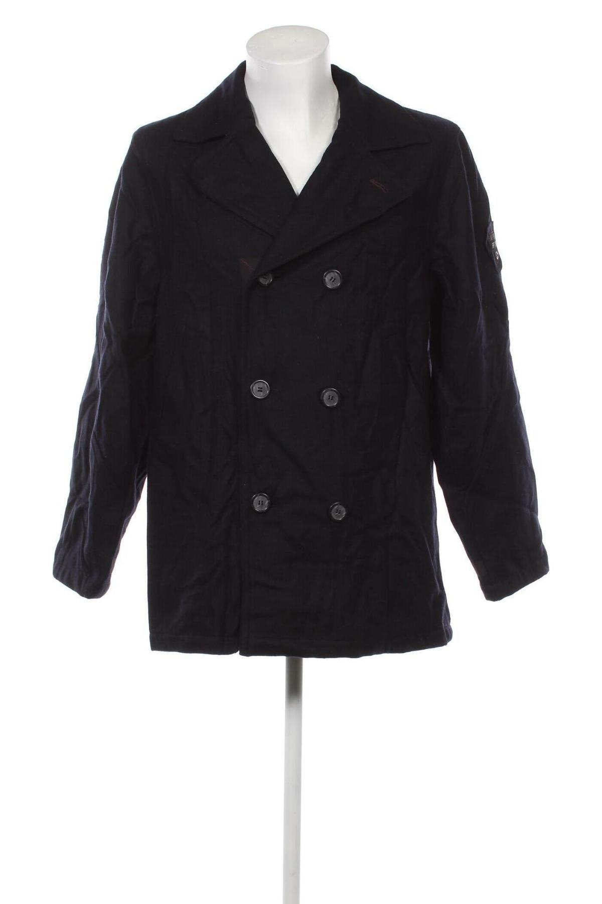 Ανδρικά παλτό Kiabi, Μέγεθος L, Χρώμα Μπλέ, Τιμή 66,19 €