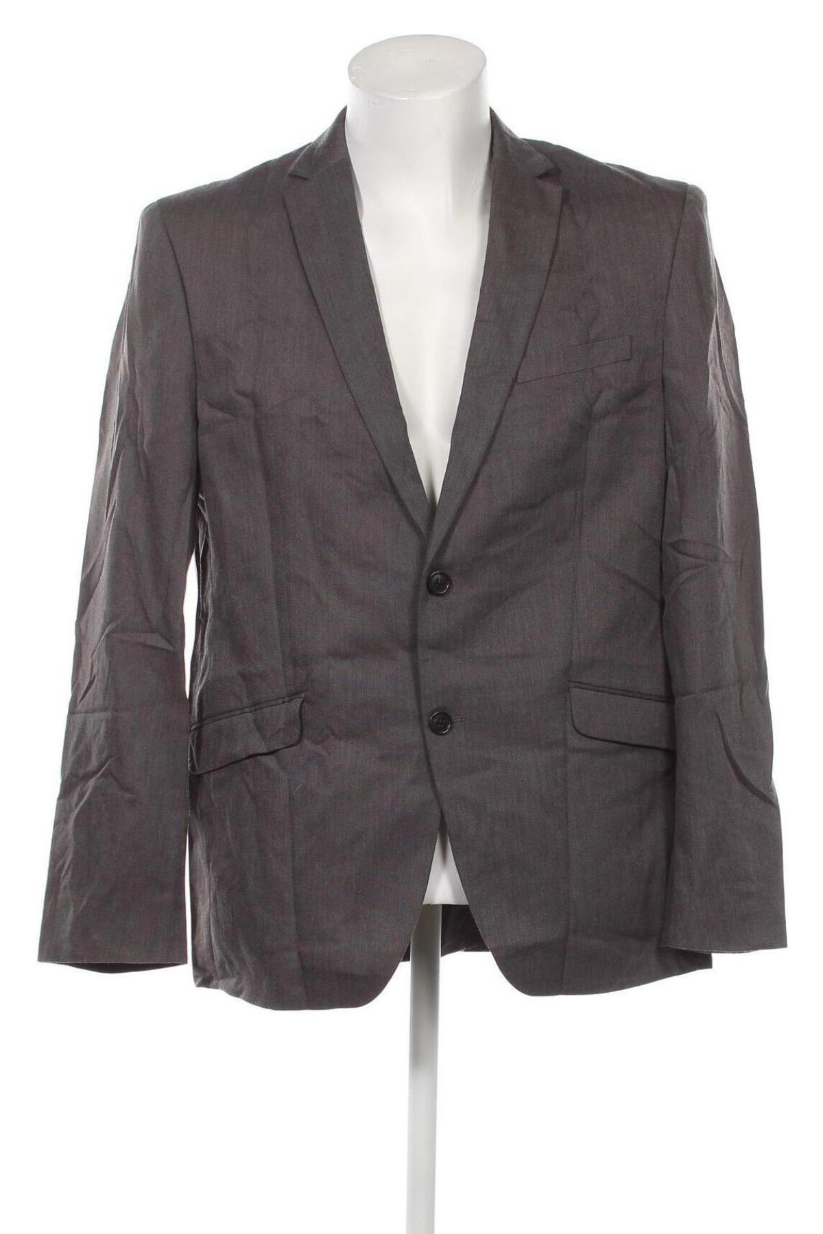 Ανδρικό σακάκι, Μέγεθος XL, Χρώμα Γκρί, Τιμή 3,54 €
