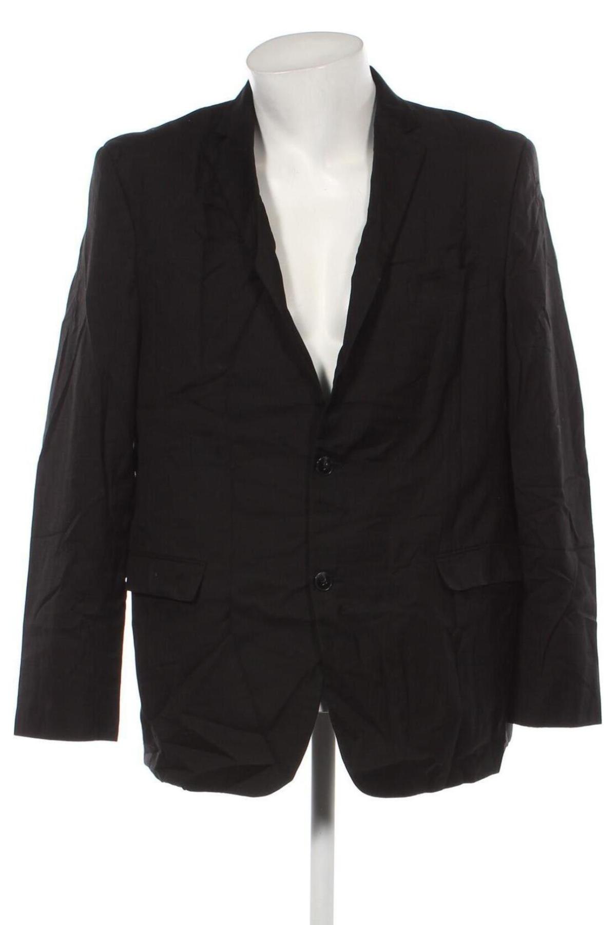 Мъжко сако Angelo Litrico, Размер XL, Цвят Черен, Цена 8,36 лв.