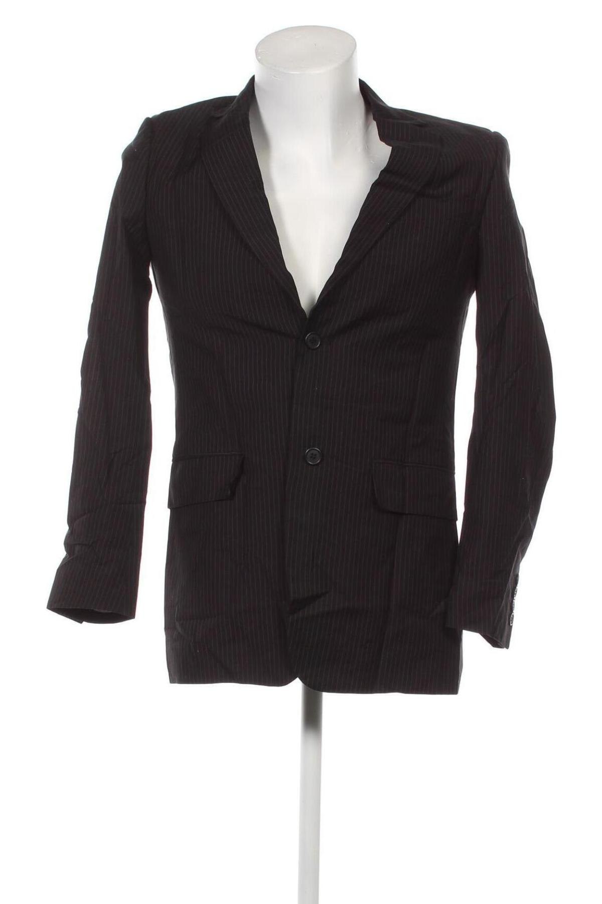 Ανδρικό σακάκι Dressmann, Μέγεθος M, Χρώμα Μαύρο, Τιμή 2,93 €