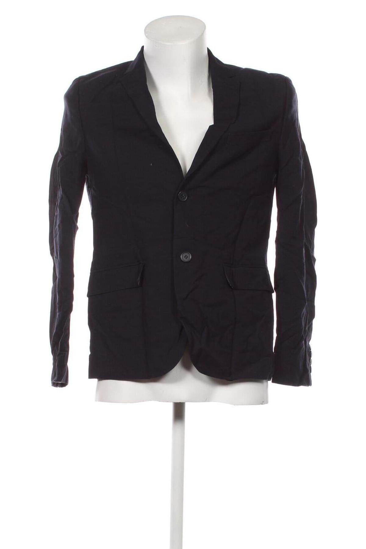 Ανδρικό σακάκι H&M, Μέγεθος M, Χρώμα Μπλέ, Τιμή 2,99 €