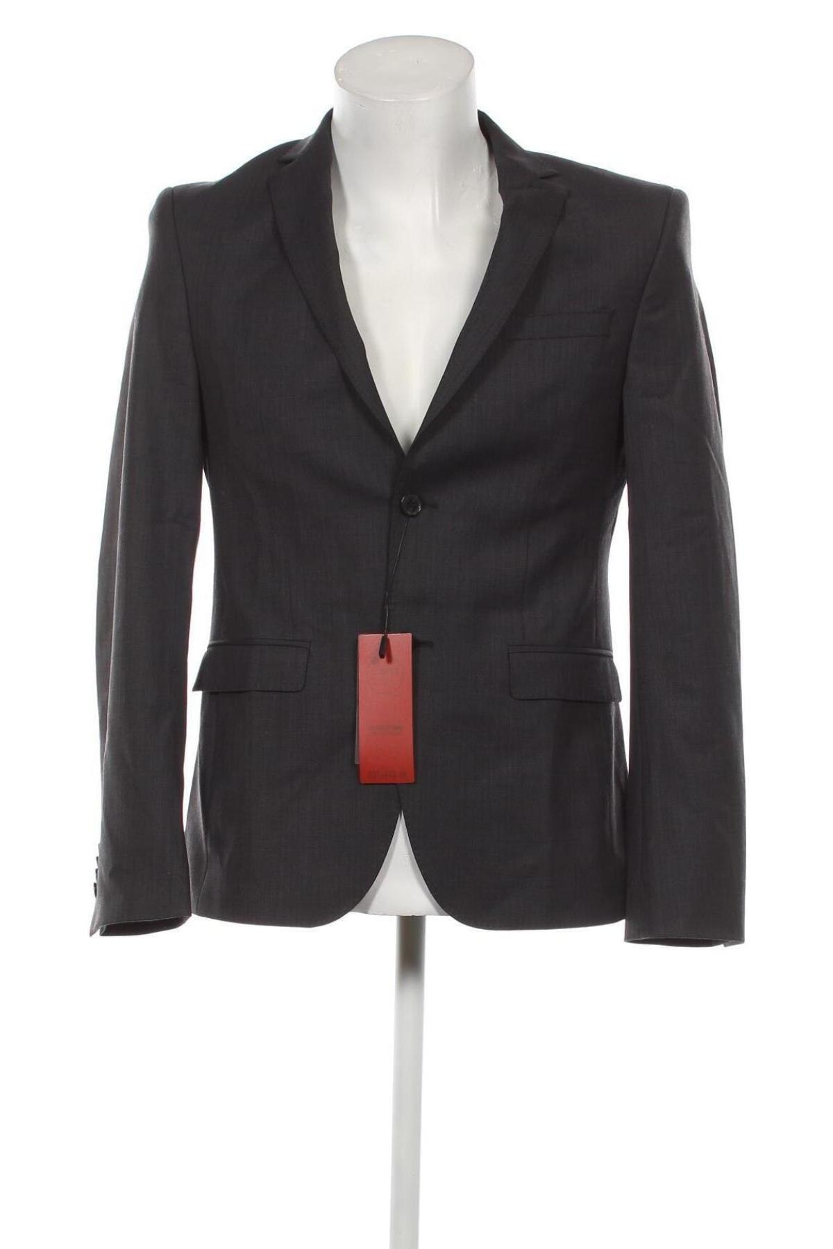 Ανδρικό σακάκι S.Oliver Black Label, Μέγεθος S, Χρώμα Γκρί, Τιμή 13,67 €