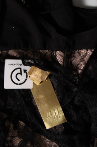 Дамска блуза - боди H&M, Размер M, Цвят Черен, Цена 21,99 лв.