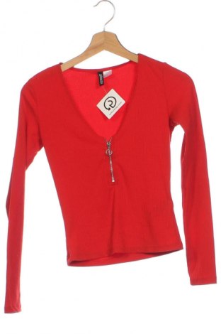 Damen Shirt H&M, Größe XS, Farbe Rot, Preis 6,99 €