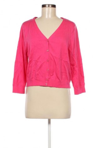 Damen Strickjacke Lands' End, Größe L, Farbe Rosa, Preis 12,49 €