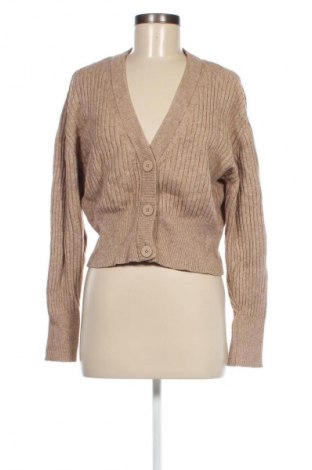 Damen Strickjacke Pull&Bear, Größe M, Farbe Beige, Preis 12,49 €