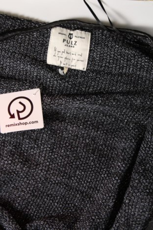 Дамска жилетка Pulz Jeans, Размер S, Цвят Черен, Цена 41,49 лв.