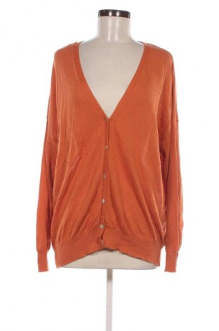 Damen Strickjacke Zara, Größe M, Farbe Orange, Preis 9,19 €