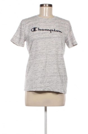 Γυναικείο t-shirt Champion, Μέγεθος L, Χρώμα Γκρί, Τιμή 22,39 €