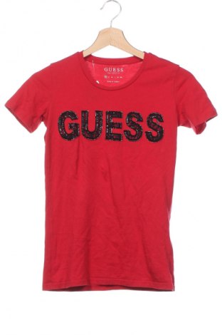 Damen T-Shirt Guess, Größe XS, Farbe Rot, Preis 10,22 €