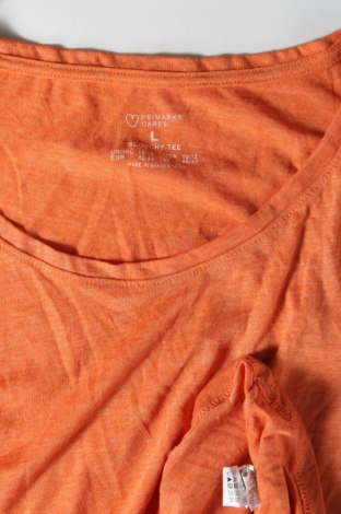 Damen T-Shirt Primark, Größe L, Farbe Orange, Preis € 7,49