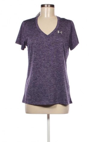 Damen T-Shirt Under Armour, Größe M, Farbe Lila, Preis 13,82 €