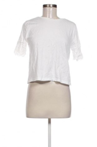 Γυναικείο t-shirt Zara, Μέγεθος S, Χρώμα Λευκό, Τιμή 6,02 €