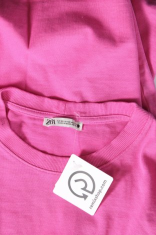 Damen T-Shirt Zara, Größe XS, Farbe Rosa, Preis 6,14 €