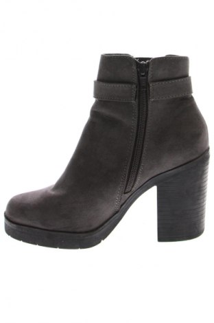 Damen Stiefeletten, Größe 37, Farbe Grau, Preis 17,49 €