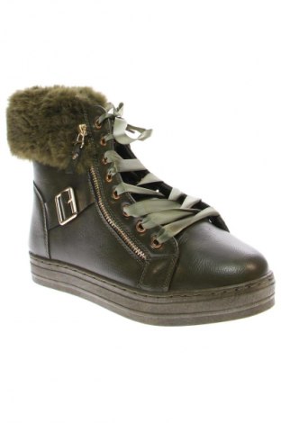 Botine de damă, Mărime 41, Culoare Verde, Preț 121,00 Lei