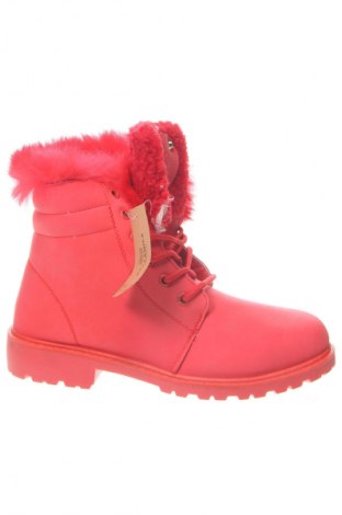 Damen Stiefeletten, Größe 39, Farbe Rot, Preis € 24,26