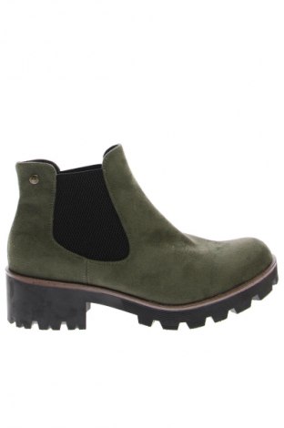 Damen Stiefeletten Rieker, Größe 42, Farbe Grün, Preis 40,00 €