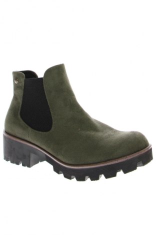 Damen Stiefeletten Rieker, Größe 42, Farbe Grün, Preis 40,00 €