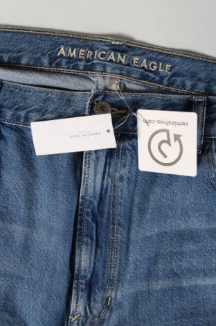 Damskie jeansy American Eagle, Rozmiar XXL, Kolor Niebieski, Cena 153,99 zł