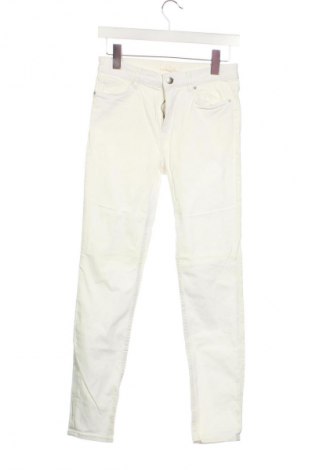 Damskie jeansy H&M, Rozmiar S, Kolor Biały, Cena 46,99 zł